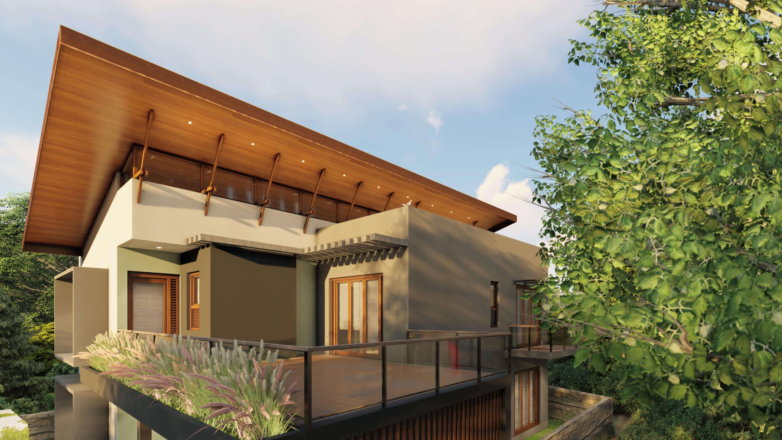 Sivagar’s Residence in Pallekelle reflects a modern design approach tailored to the unique preferences of Mr. Sivagar Atestavel