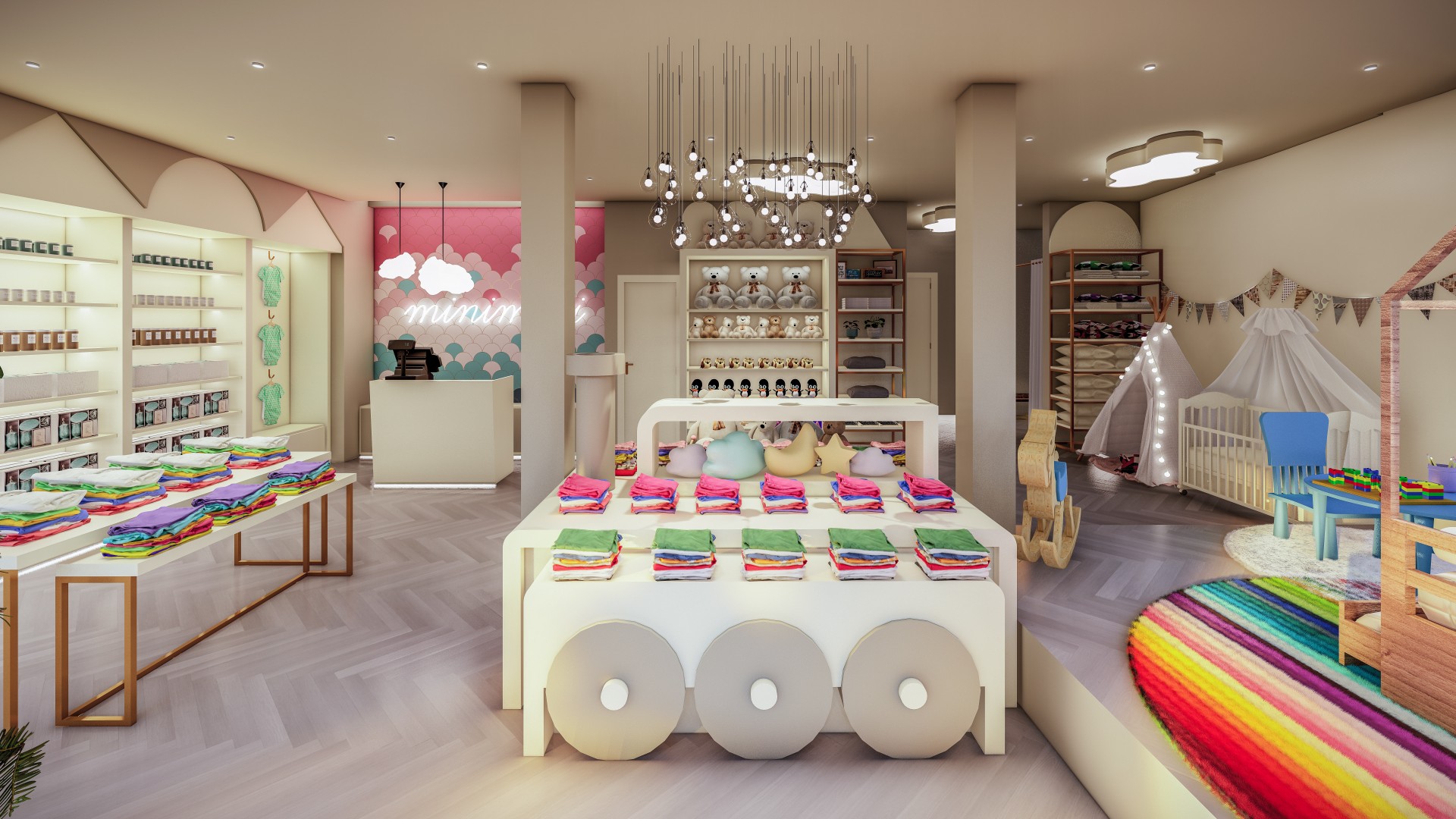 Baby Care for Tiny Treasures Interior Design | Royal Kandyan | Commercial Project | Rikillagaskada