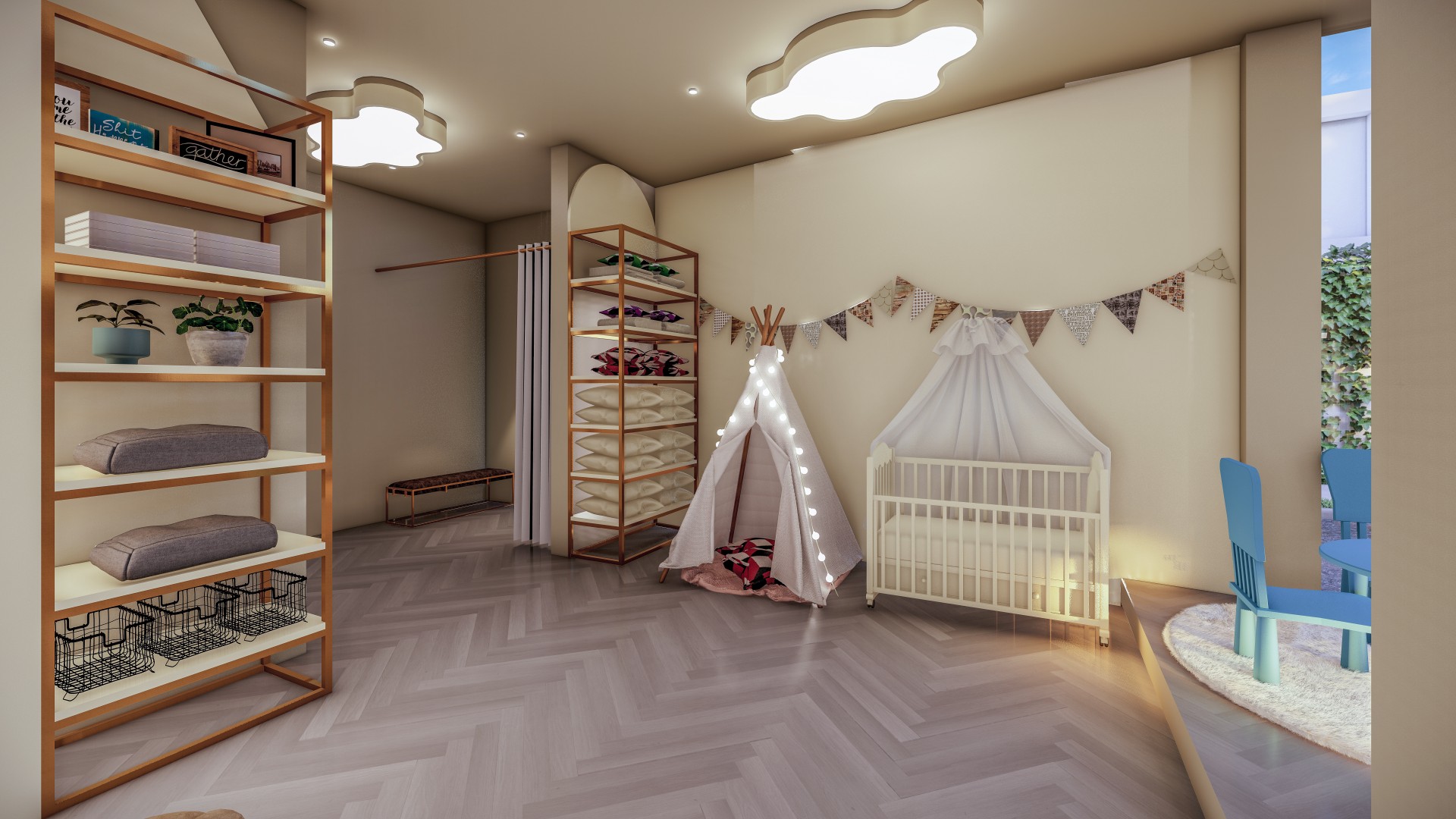 Baby Care for Tiny Treasures Interior Design by Royal Kandyan | Commercial Project | Rikillagaskada