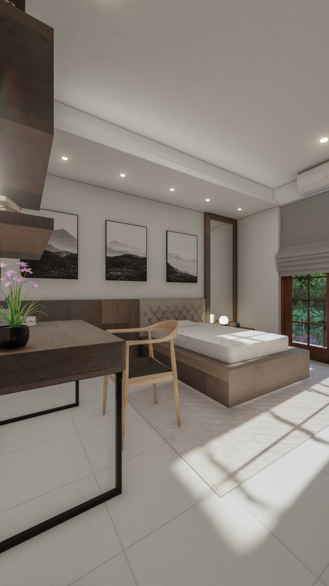 This Interior project focuses on creating a space