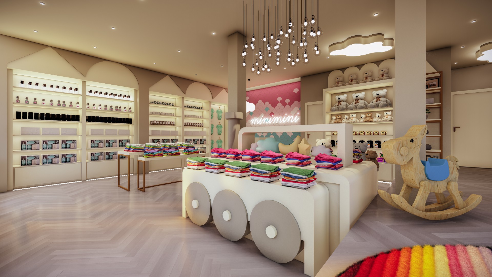 Baby Care for Tiny Treasures Interior Design | royal Kandyan | Commercial Project
